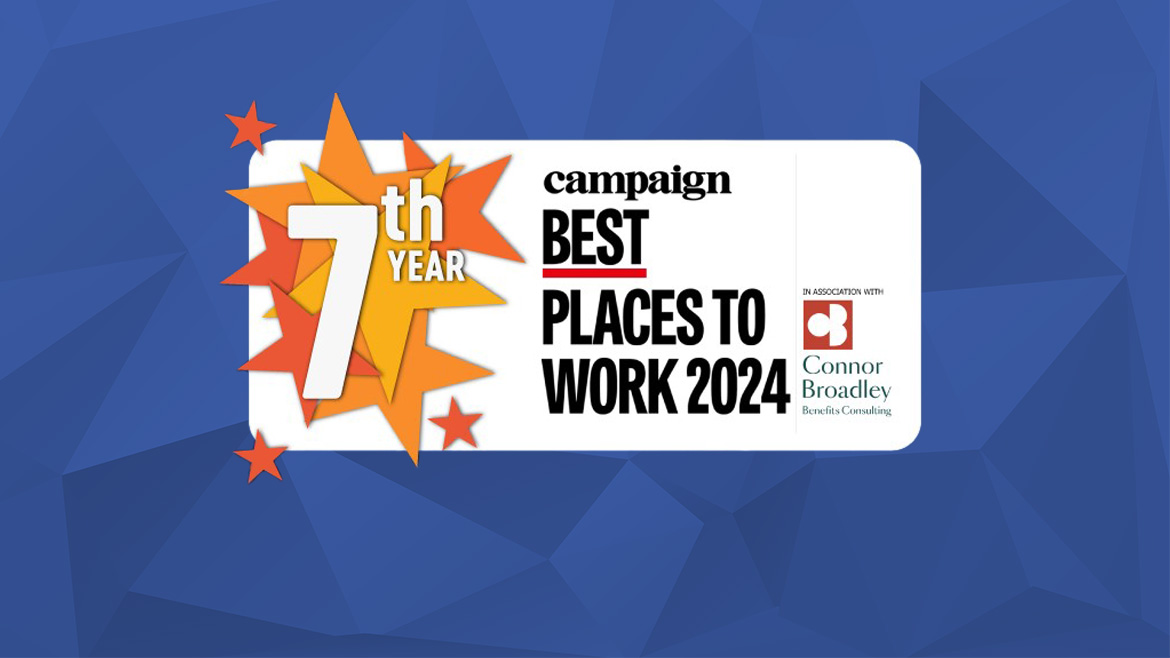 7th year Campaign Best Places to Work 2024 Hero Image