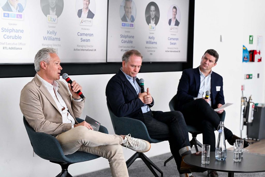 Stéphane Coruble speaking at panel