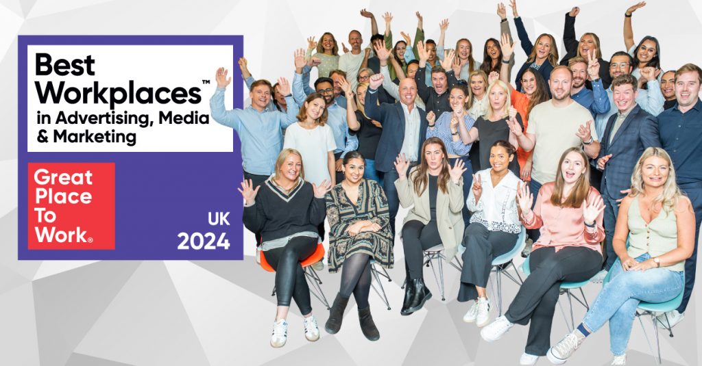 Group Photo - UK’s Best Workplaces in Advertising, Media & Marketing™!