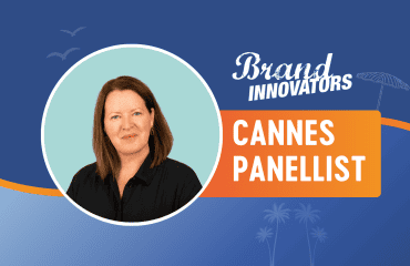 Active International Cannes panelist at Brand Innovators event, discussing brand strategy and innova.