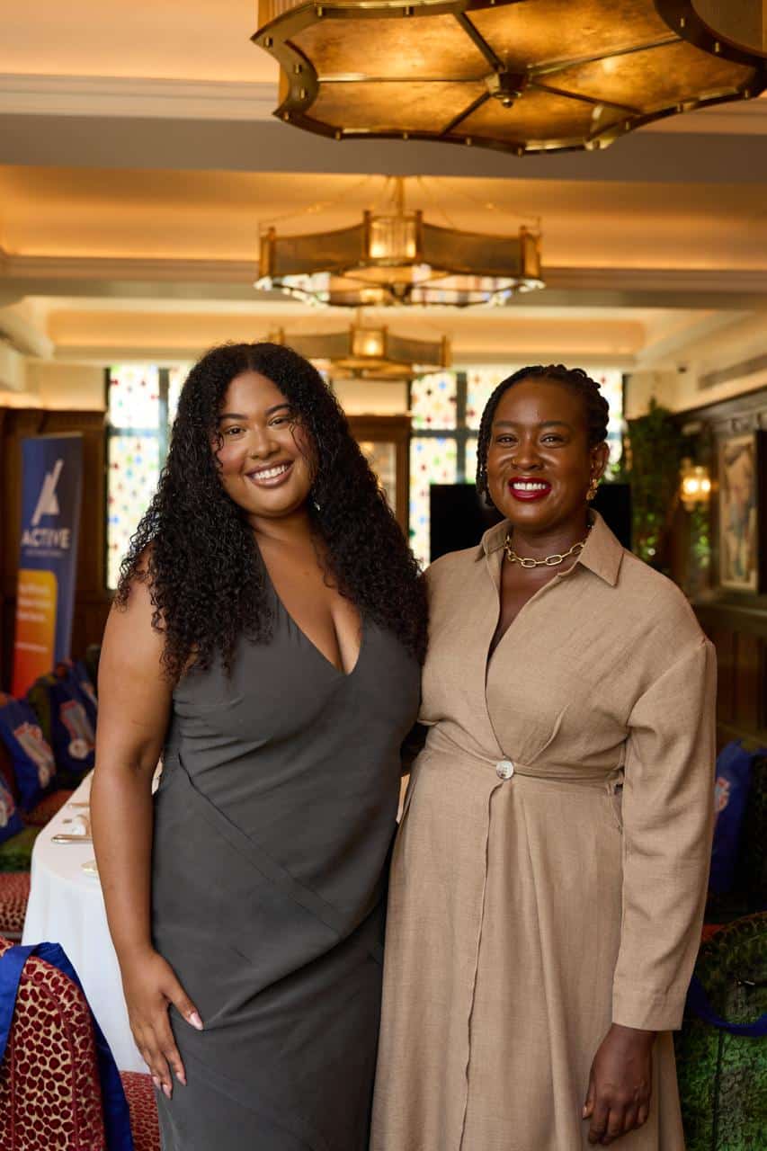 Guests at the Women Who Lead lunch hosted by Active International and Avenir Network