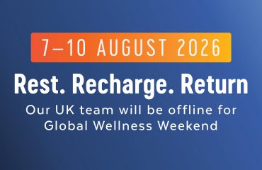 Active International team offline for Global Wellness Weekend 2026.